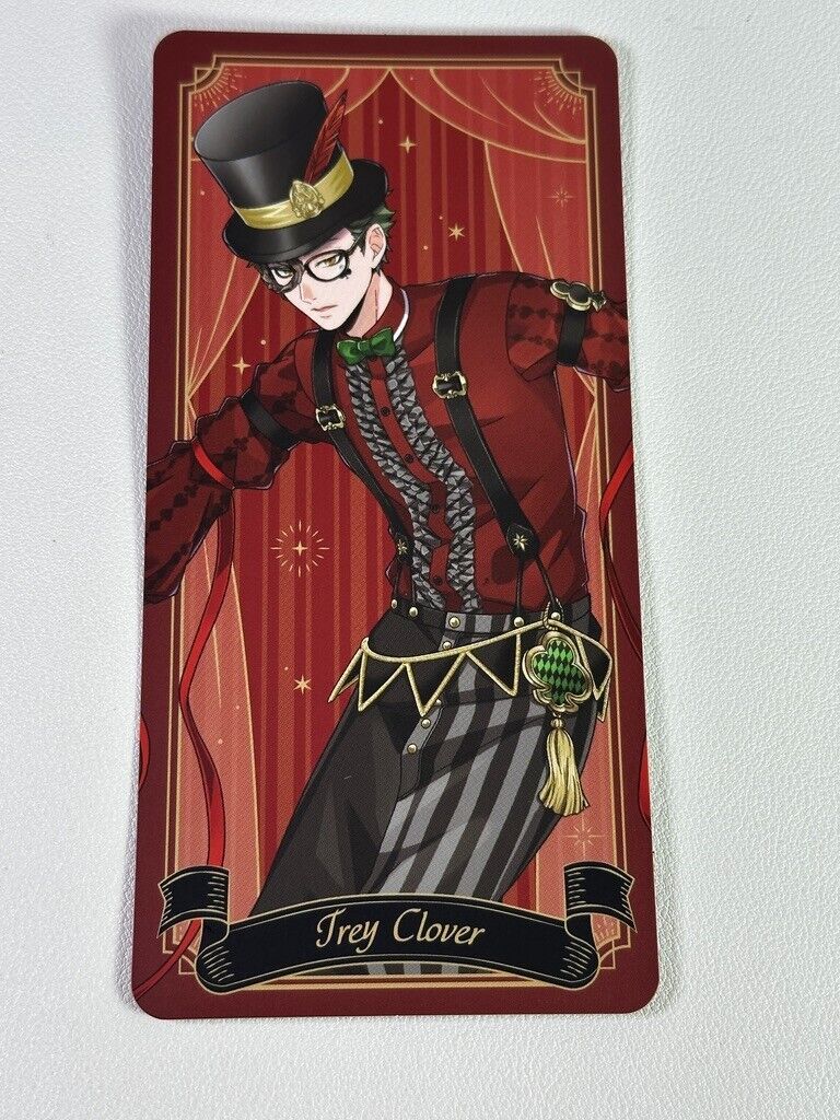 Twisted Wonderland Playful Land Stage Card Heartslabyul Trey Clover 1