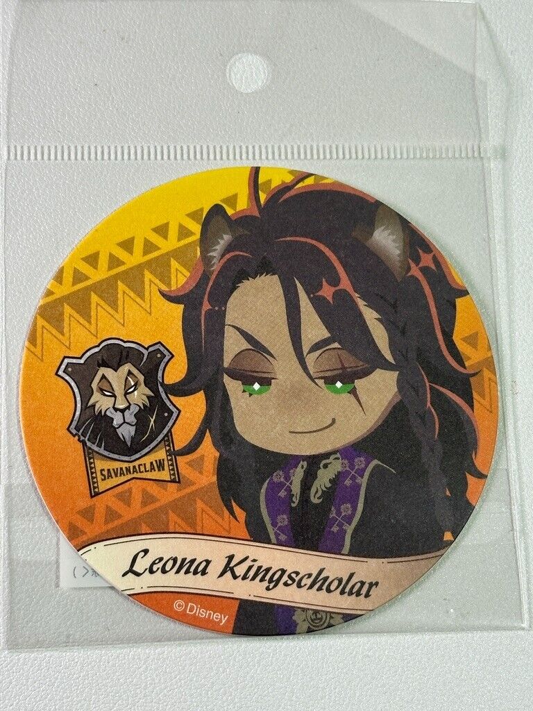 Twisted Wonderland Trinket Pop Up Cafe Coaster Savanaclaw Leona Kingscholar