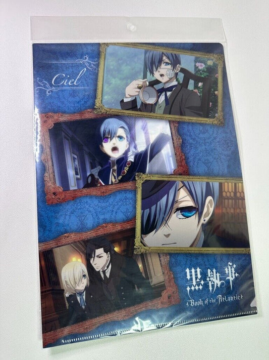 Black Butler  Kuroshitsuji Clear File Sebastian Ciel Grell