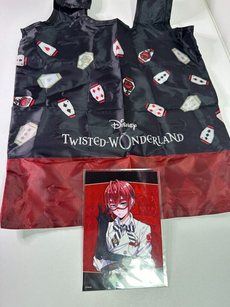 Twisted Wonderland Heartslabyul Mini Tote Sticker Set Riddle Ace Deuce Trey