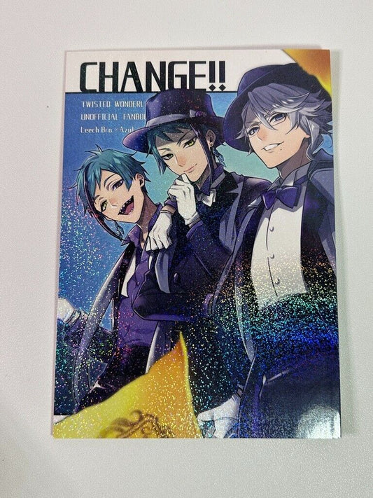 Twisted Wonderland Japanese Doujinshi Yaoi Octavinelle CHANGE!! Azul x Leeches