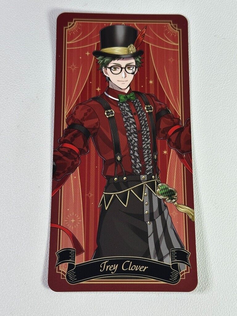 Twisted Wonderland Playful Land Stage Card Heartslabyul Trey Clover 2