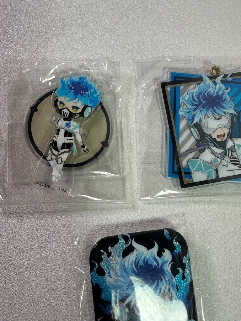 Twisted Wonderland Ignihyde Ortho Shroud Acrylic Stand Charm Can Badge Set