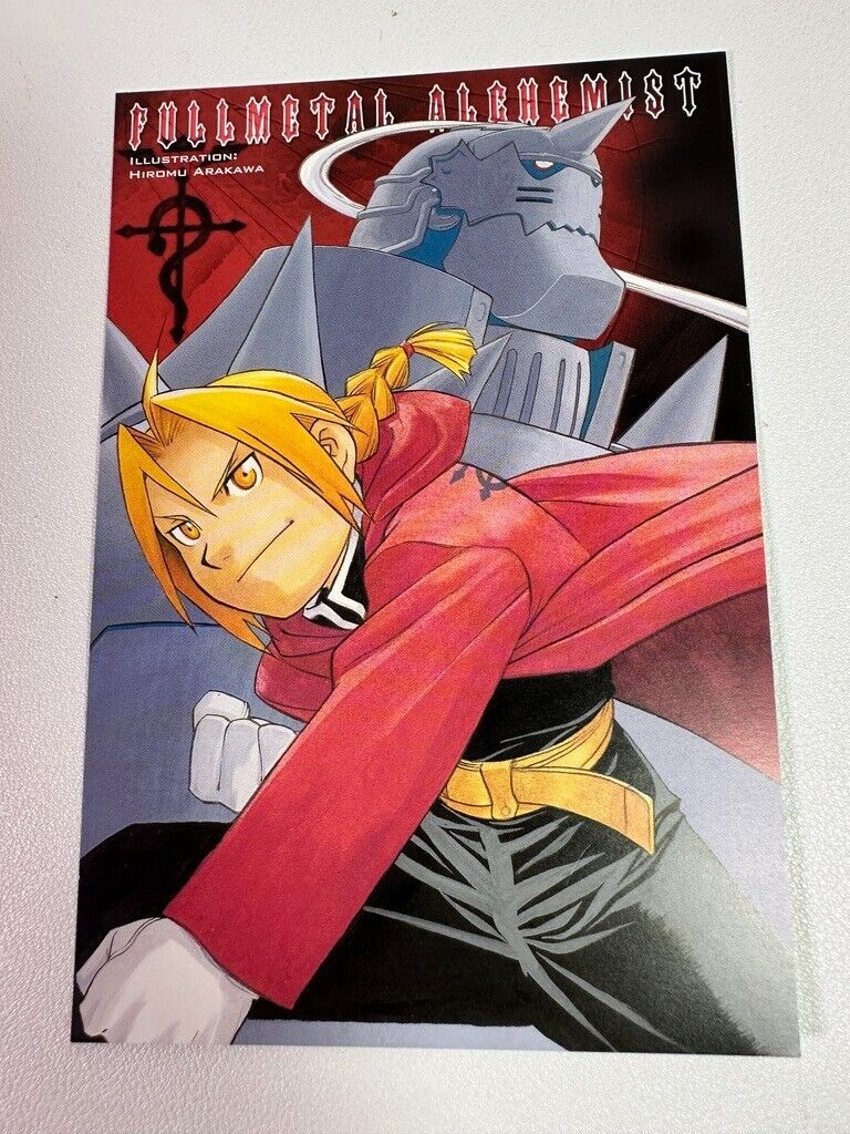 Twisted Wonderland Trinket Full Metal Alchemist Post Card Alphonse Edward