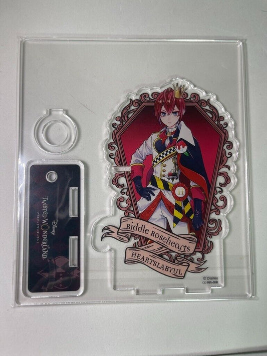 Twisted Wonderland Heartslabyul Riddle Rosehearts Pen Stand Acrylic Stand New