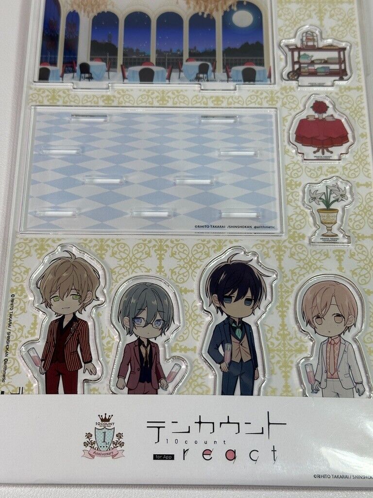 10 Ten Count Riku Kurose Shirotani Tadaomi React For App Acrylic Stand Dinner