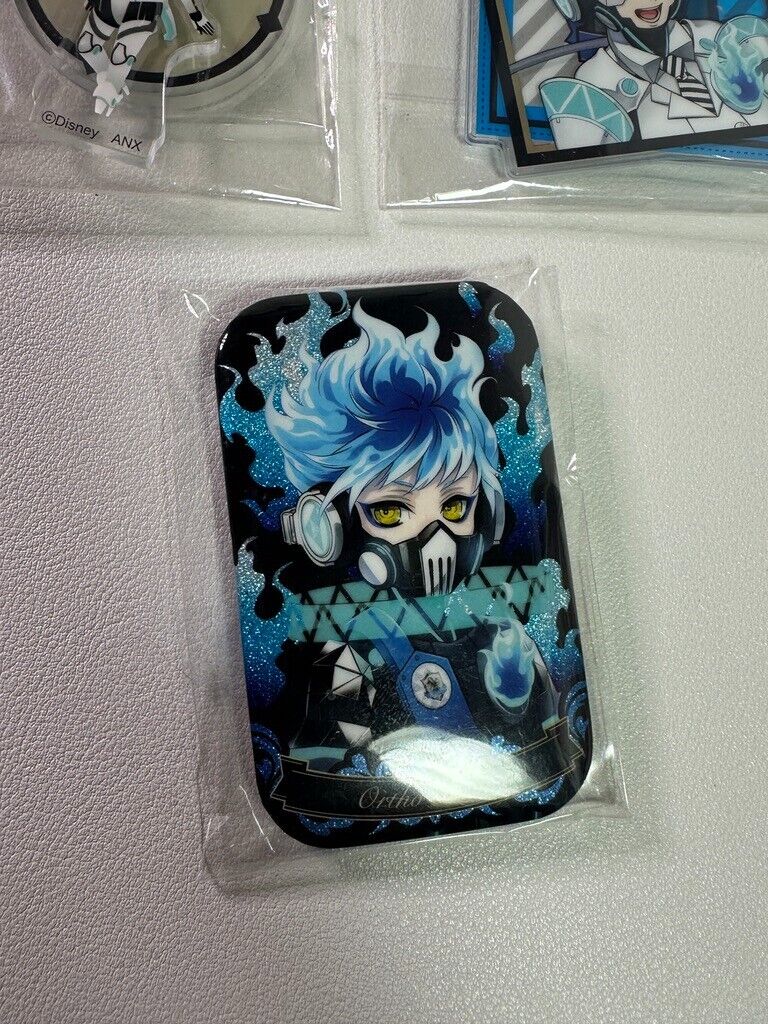 Twisted Wonderland Ignihyde Ortho Shroud Acrylic Stand Charm Can Badge Set