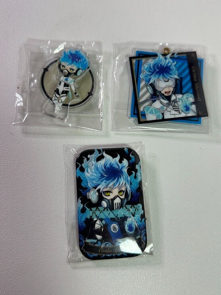 Twisted Wonderland Ignihyde Ortho Shroud Acrylic Stand Charm Can Badge Set