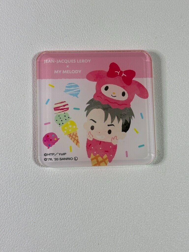 Yuri!!! On Ice Jean-Jacques Leroy My Melody Sanrio Magnet