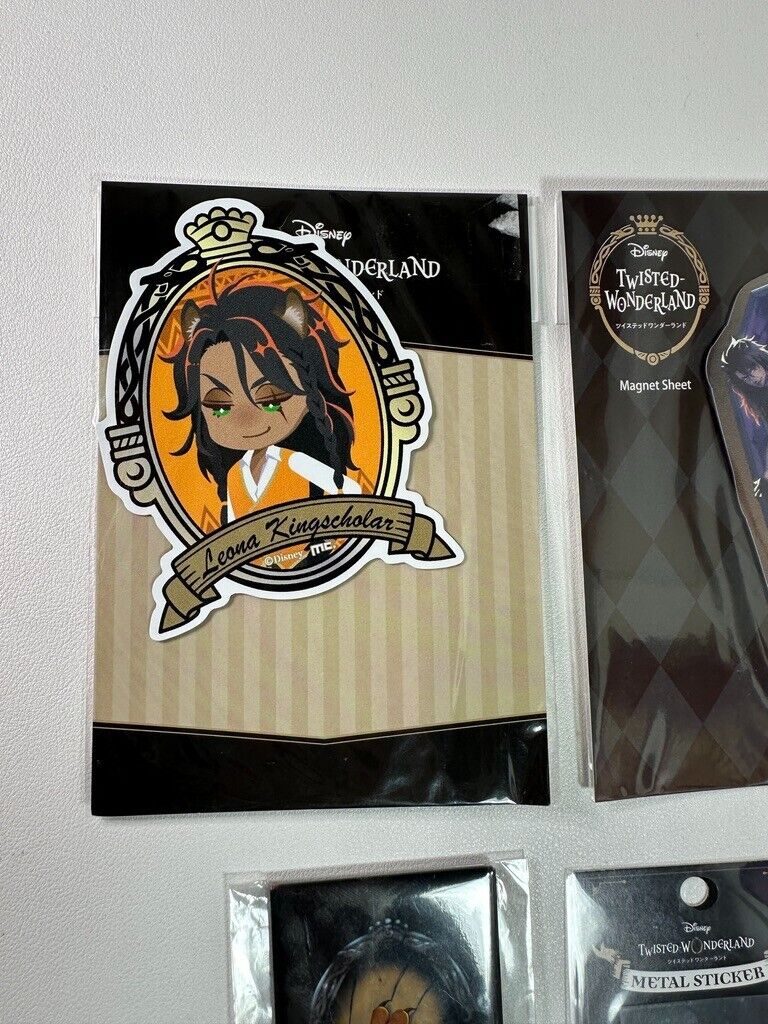 Twisted Wonderland Savanaclaw Leona Kingscholar Magnet Sticker Set