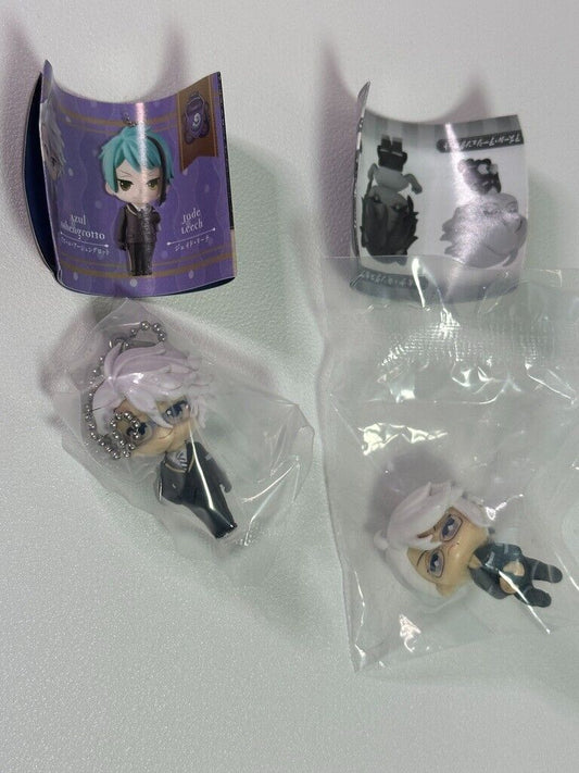 Twisted Wonderland Gashapon Hugcon Mascot Set  Octavinelle Azul Ashengrotto