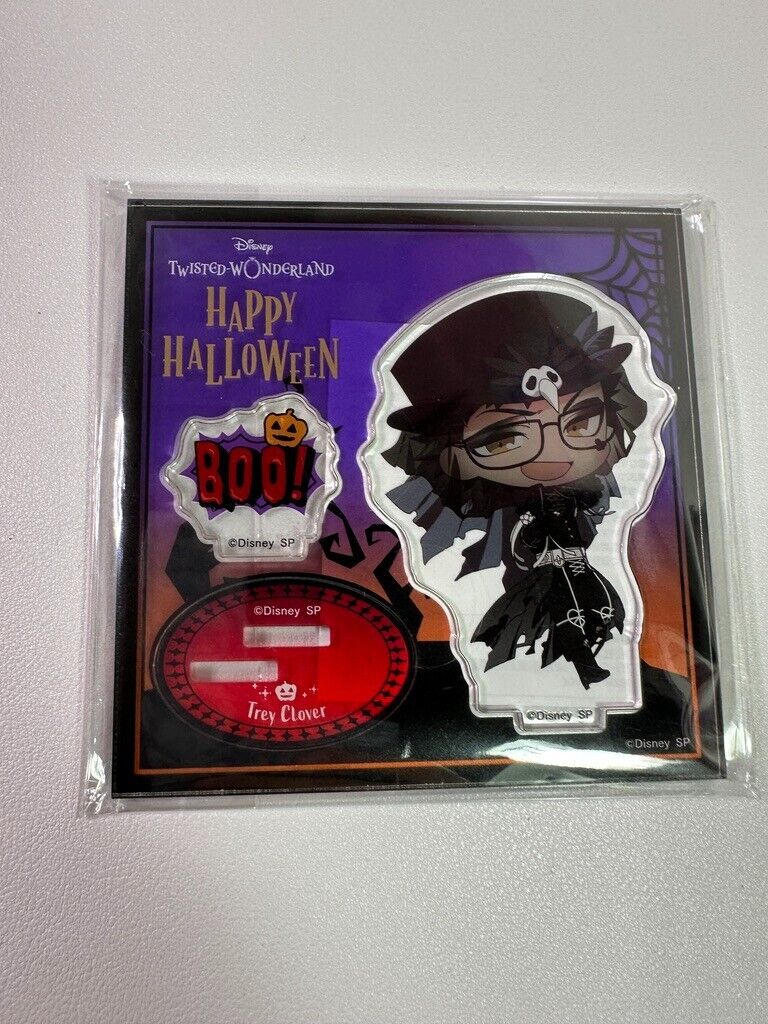 Twisted Wonderland Heartslabyul Trey Clover Halloween Scary Dress Acrylic Stand