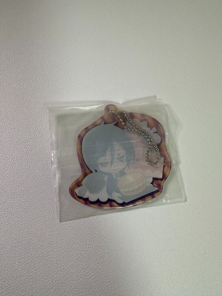 Black Butler  Sebastian Michaels Book of Circus Prize Acrylic Charm New