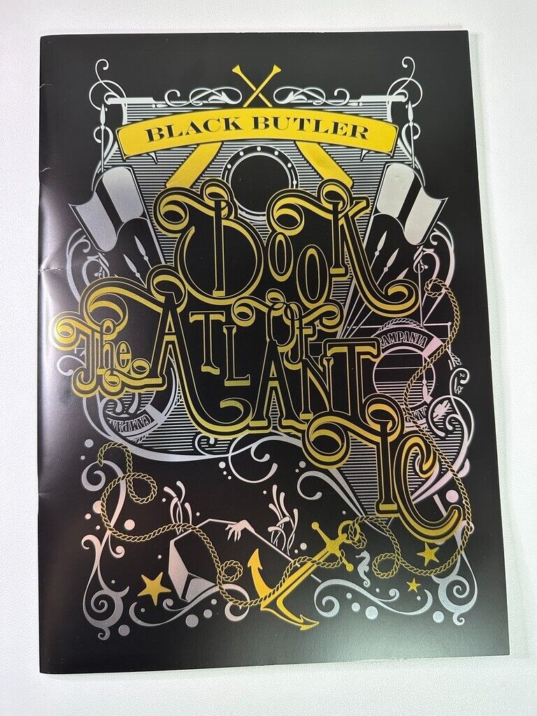 Black Butler Kuroshitsuji Book Of The Atlantic 2017 Companion Art Book Ciel