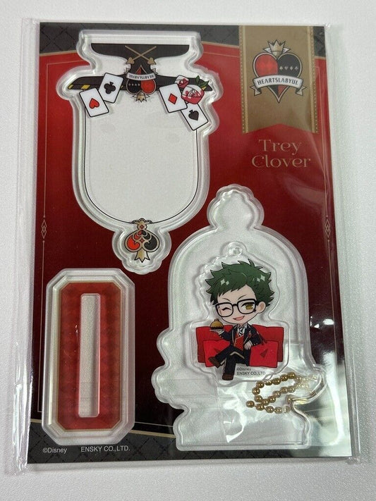 Twisted Wonderland Heartslabyul Trey Clover Clear Cage Acrylic Stand Ensky