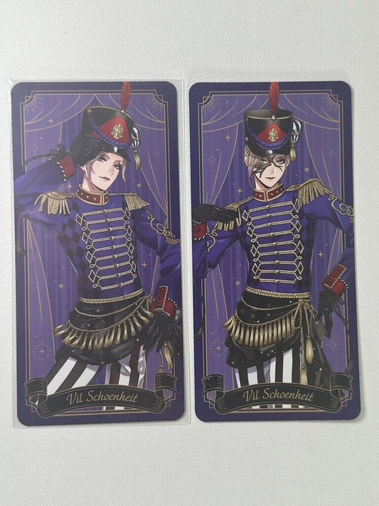 Twisted Wonderland Playful Land Stage Card Pomefiore Vil Schoenheit 1 & 2