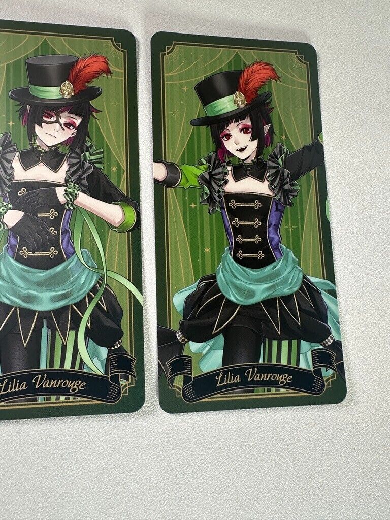 Twisted Wonderland Playful Land Stage Card Diasomnia Lilia Vanrouge 1 & 2