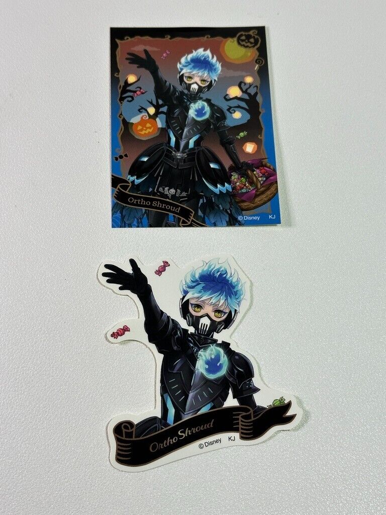 Twisted Wonderland Scary Dress Sticker Set Ignihyde Ortho Shroud