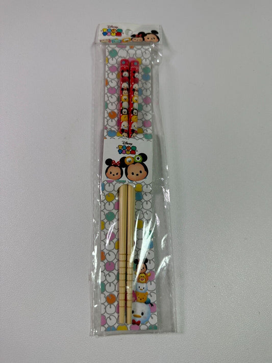 Disney Tsum Tsum Chop Sticks Micket Minnie Pluto Goofy Donald Red