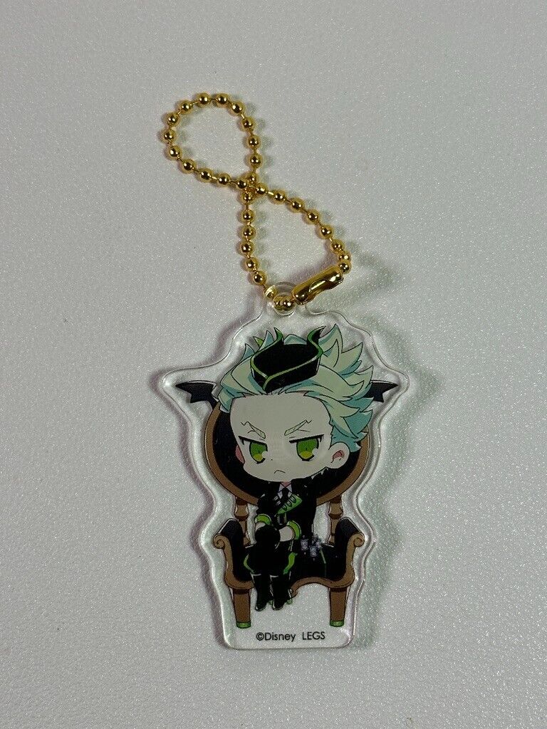 Twisted Wonderland OH MY CAFE Acrylic Key Chain Diasomnia Sebek Zigvolt