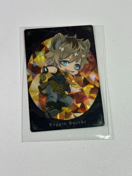 Twisted Wonderland Trinket Savanaclaw Ruggie Bucchi Chibi Card