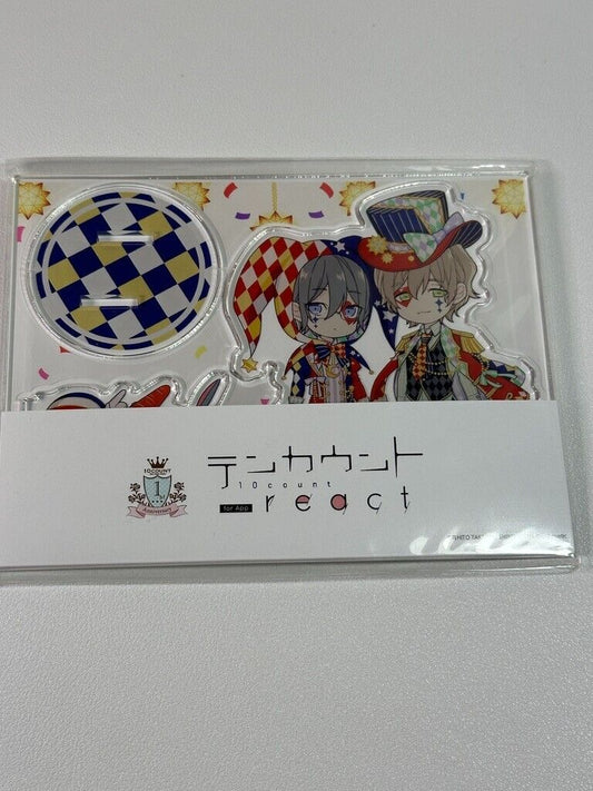 10 Ten Count Riku Kurose Shirotani Tadaomi React For App Acrylic Stand Clown