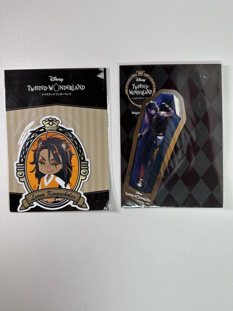 Twisted Wonderland Magnet Savanaclaw Leona Kingscholar Set