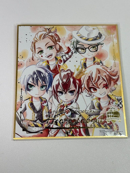 Twisted Wonderland Shikishi Board Heartslabyul Riddle Roseheart Ace Deuce Trey