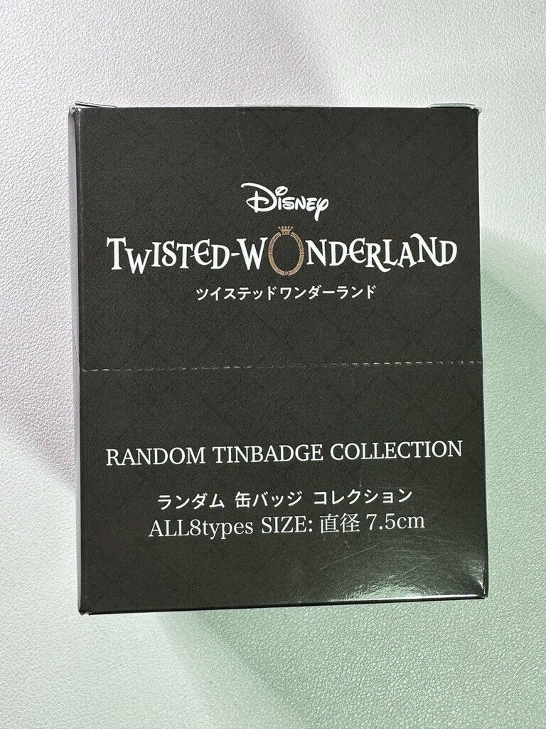 Twisted Wonderland Tin Badge Collection Box  Heartslabyul Savanaclaw Diasomnia