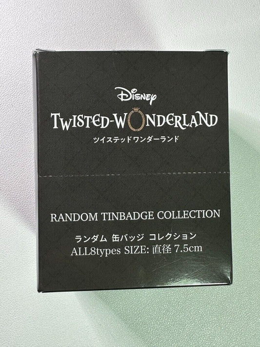 Twisted Wonderland Tin Badge Collection Box  Heartslabyul Savanaclaw Diasomnia