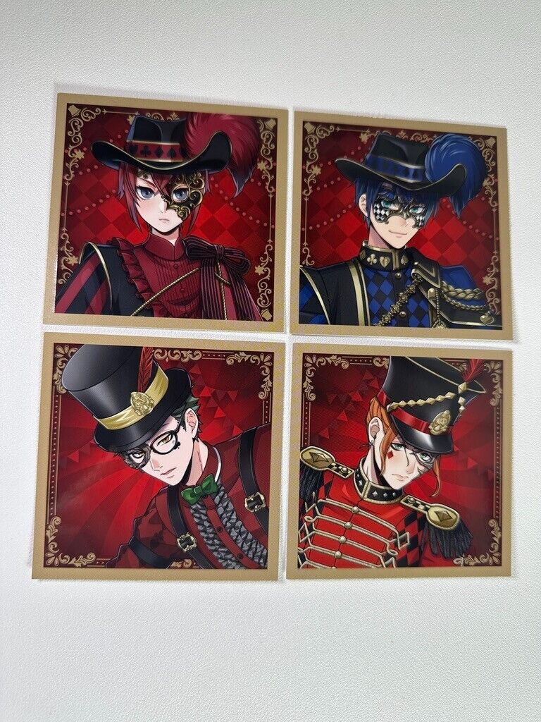 Twisted Wonderland Playful Land Mini Stage Card Heartslabyul Riddle Deuce Trey