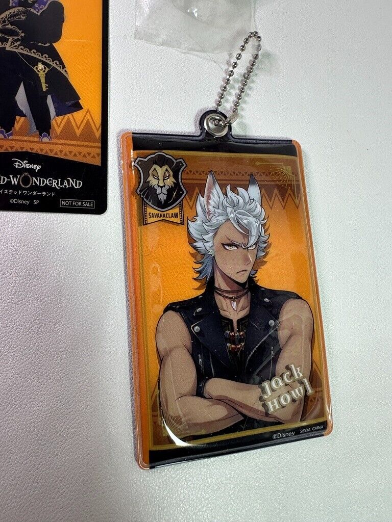 Twisted Wonderland Savanaclaw Jack Howl Bookmark Mascot Card Holder AS IS