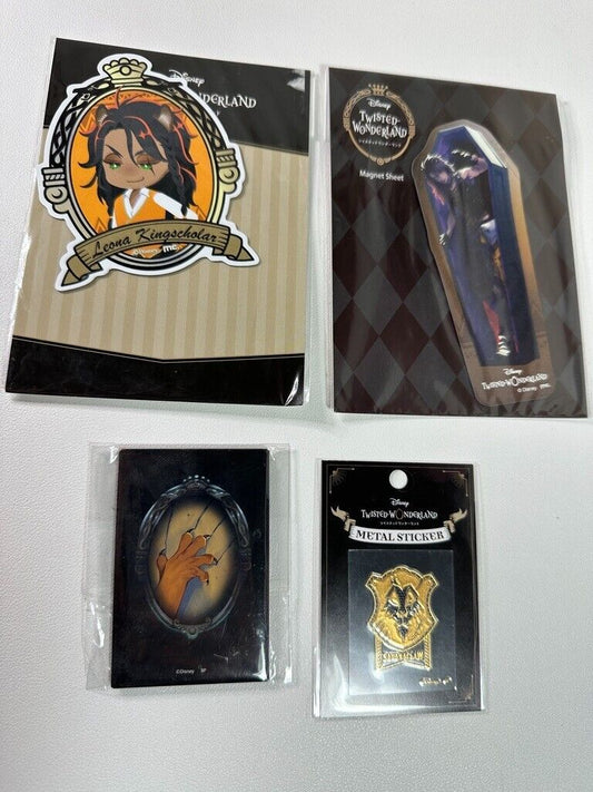 Twisted Wonderland Savanaclaw Leona Kingscholar Magnet Sticker Set