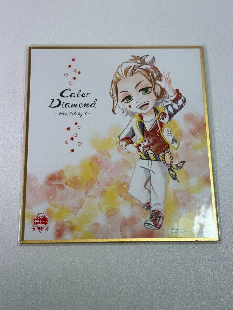 Twisted Wonderland Shikishi Board Heartslabyul Cater Diamond Dormitory Chibi