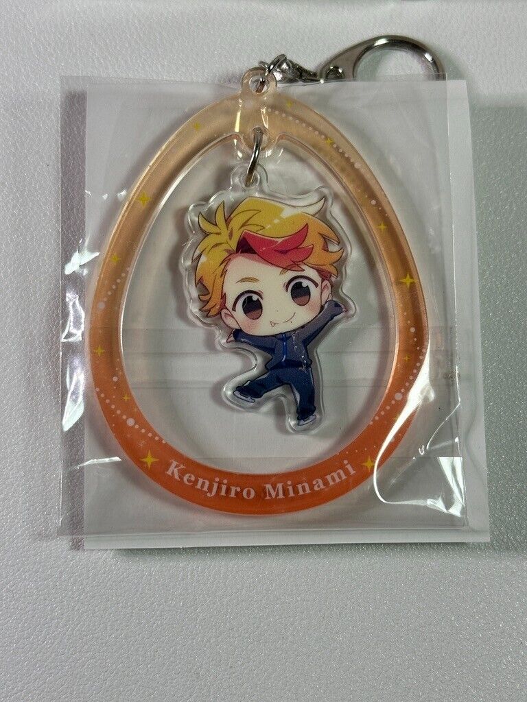 Yuri!!! On Ice Kenjiro Minami Acrylic Charm Yura Yura Key Holder