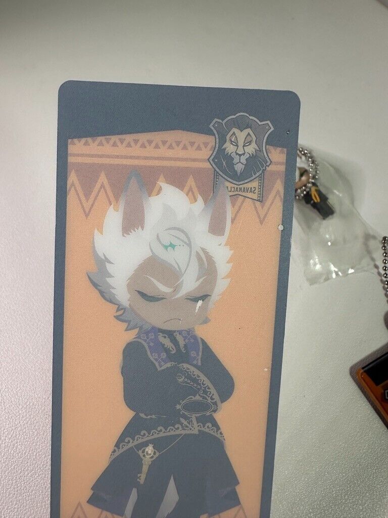 Twisted Wonderland Savanaclaw Jack Howl Bookmark Mascot Card Holder AS IS