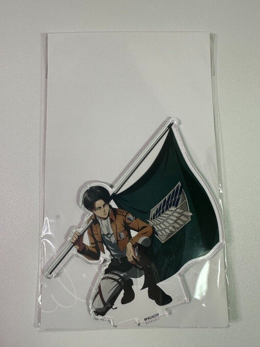 Attack On Titan Levi Ackerman Team Flag Ver. Acrylic Stand  Shingeki No Kyojin