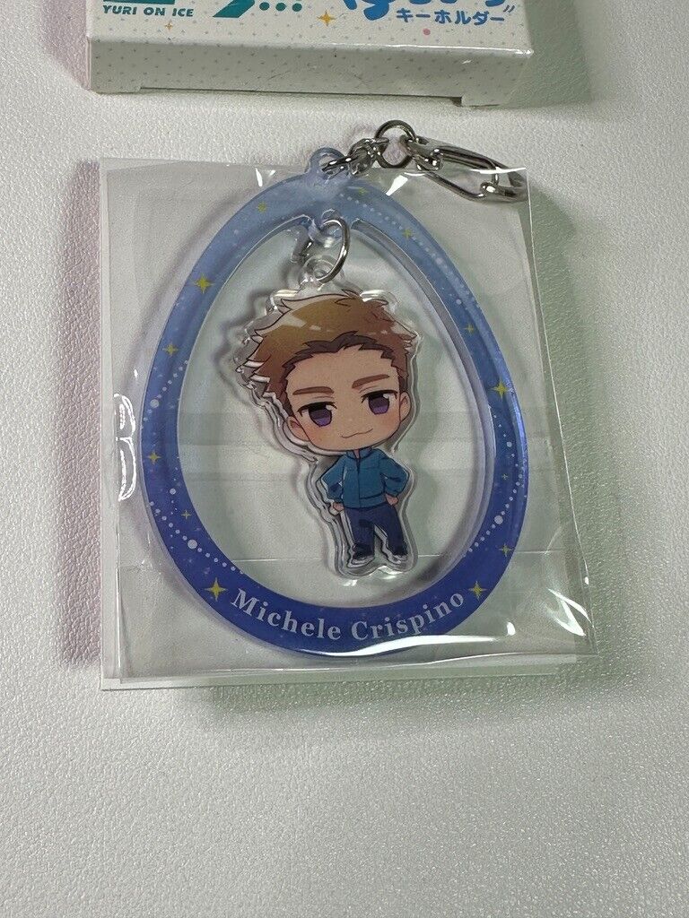 Yuri!!! On Ice Michele Crispino Acrylic Charm Yura Yura Key Holder